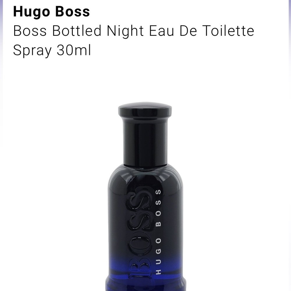 Hugo Boss Men’s Bottled Night edt spray New in Box